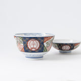 Nishiki Sakura Mino Ware Donburi Rice Bowl with Lid L - MUSUBI KILN - Quality Japanese Tableware and Gift