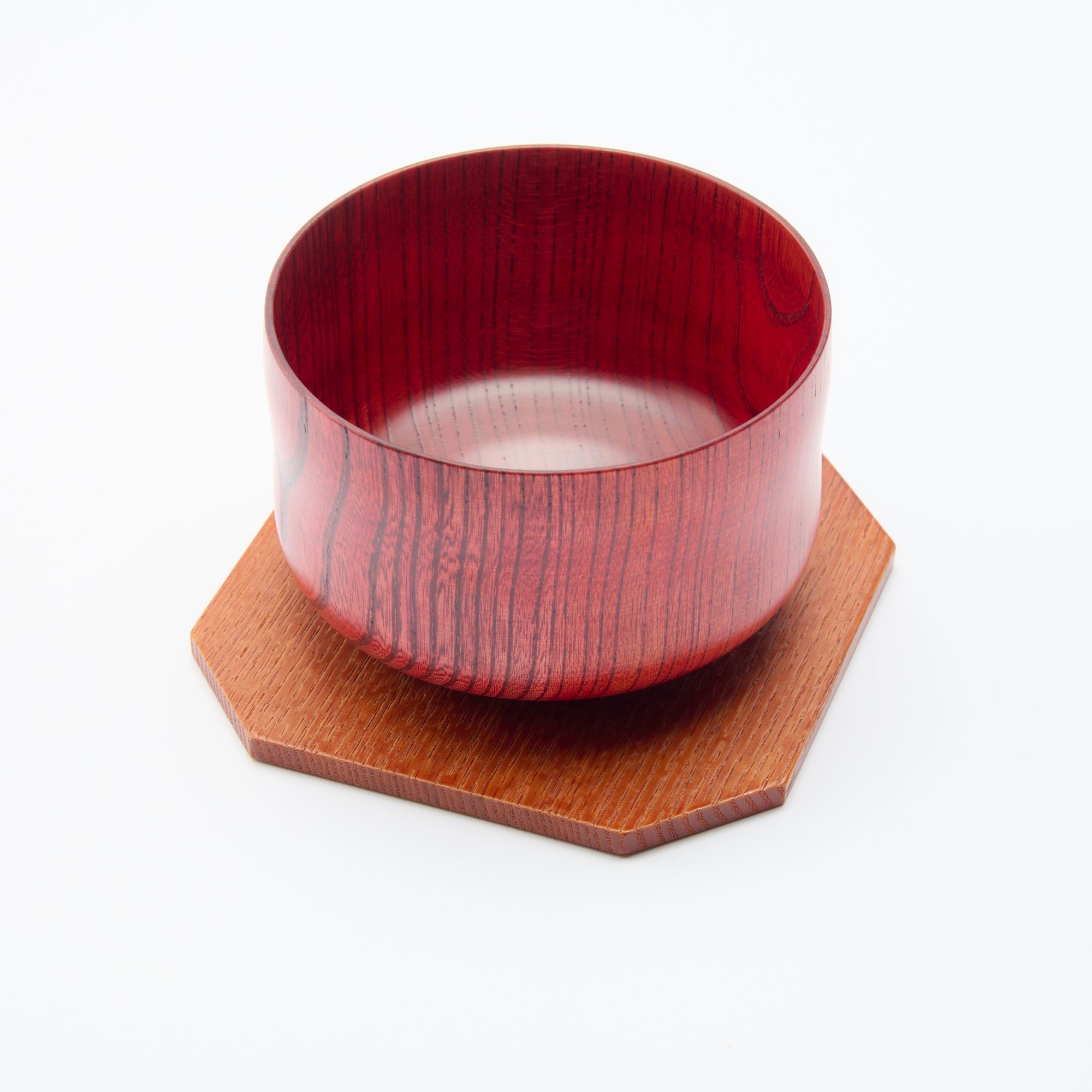 Nishimoto Ippuku Yamanaka Lacquerware Matcha Tea Set with Sakura Furoshiki - MUSUBI KILN - Quality Japanese Tableware and Gift