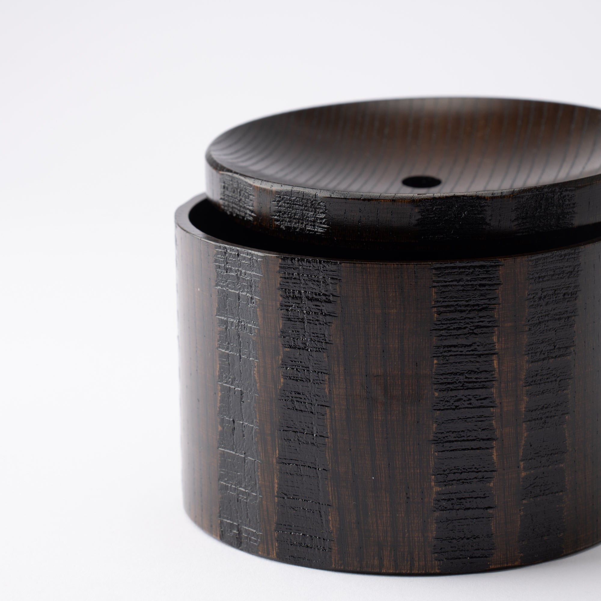 Nokome Yamanaka Lacquerware Chakoboshi Tea Waste Container - MUSUBI KILN - Quality Japanese Tableware and Gift