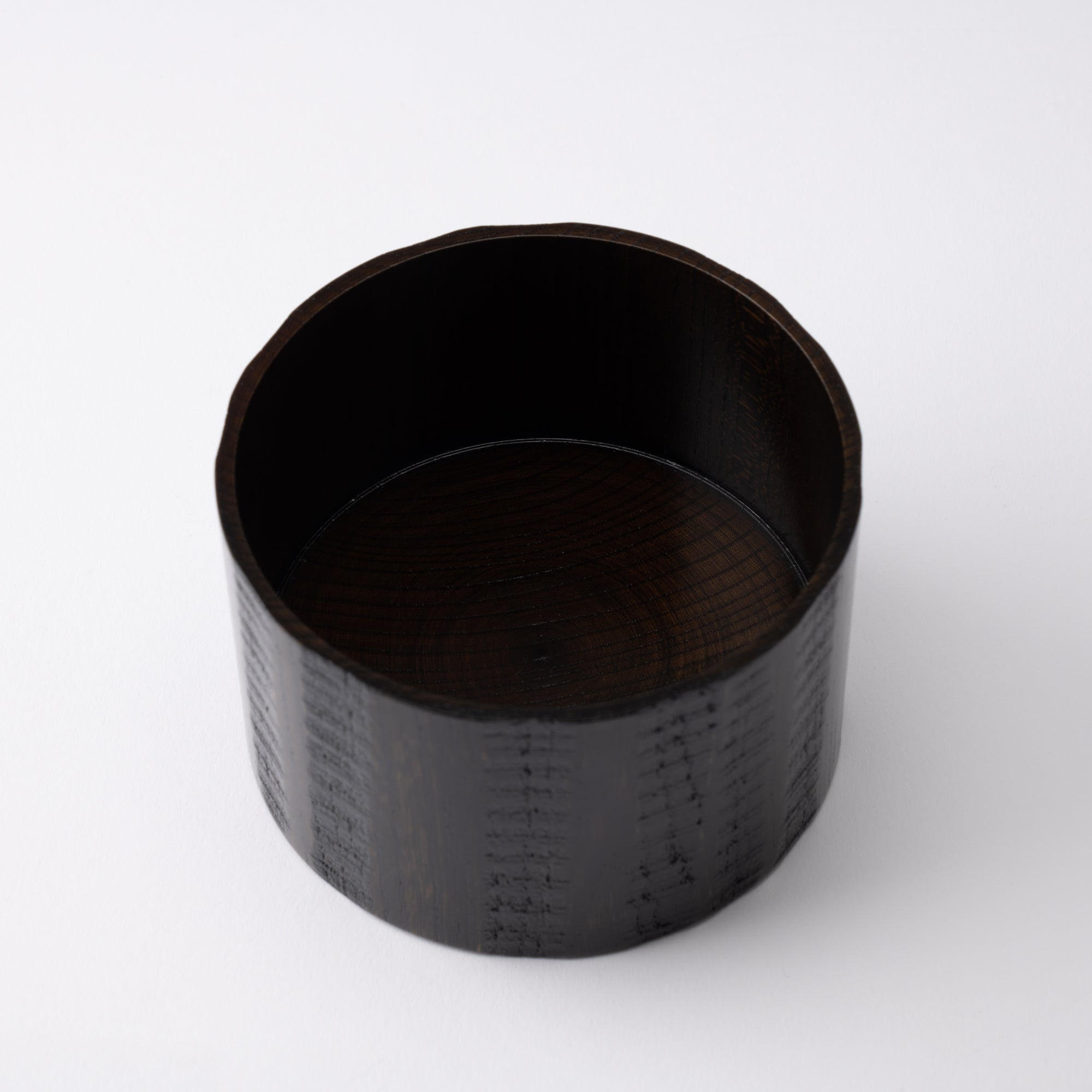 Nokome Yamanaka Lacquerware Chakoboshi Tea Waste Container - MUSUBI KILN - Quality Japanese Tableware and Gift