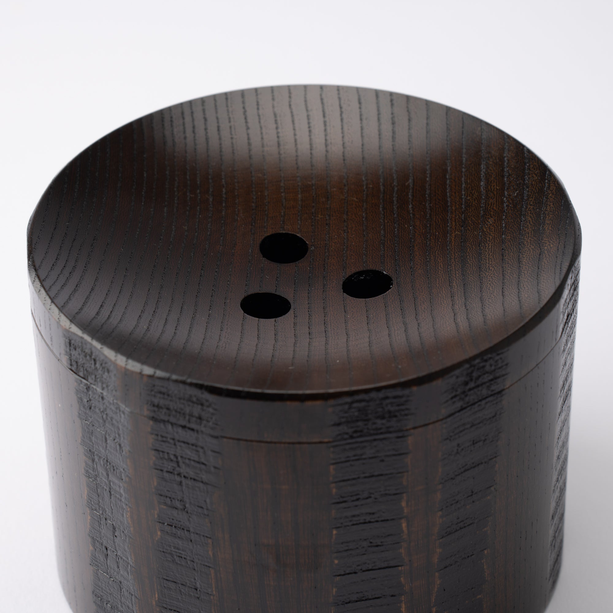 Nokome Yamanaka Lacquerware Chakoboshi Tea Waste Container - MUSUBI KILN - Quality Japanese Tableware and Gift