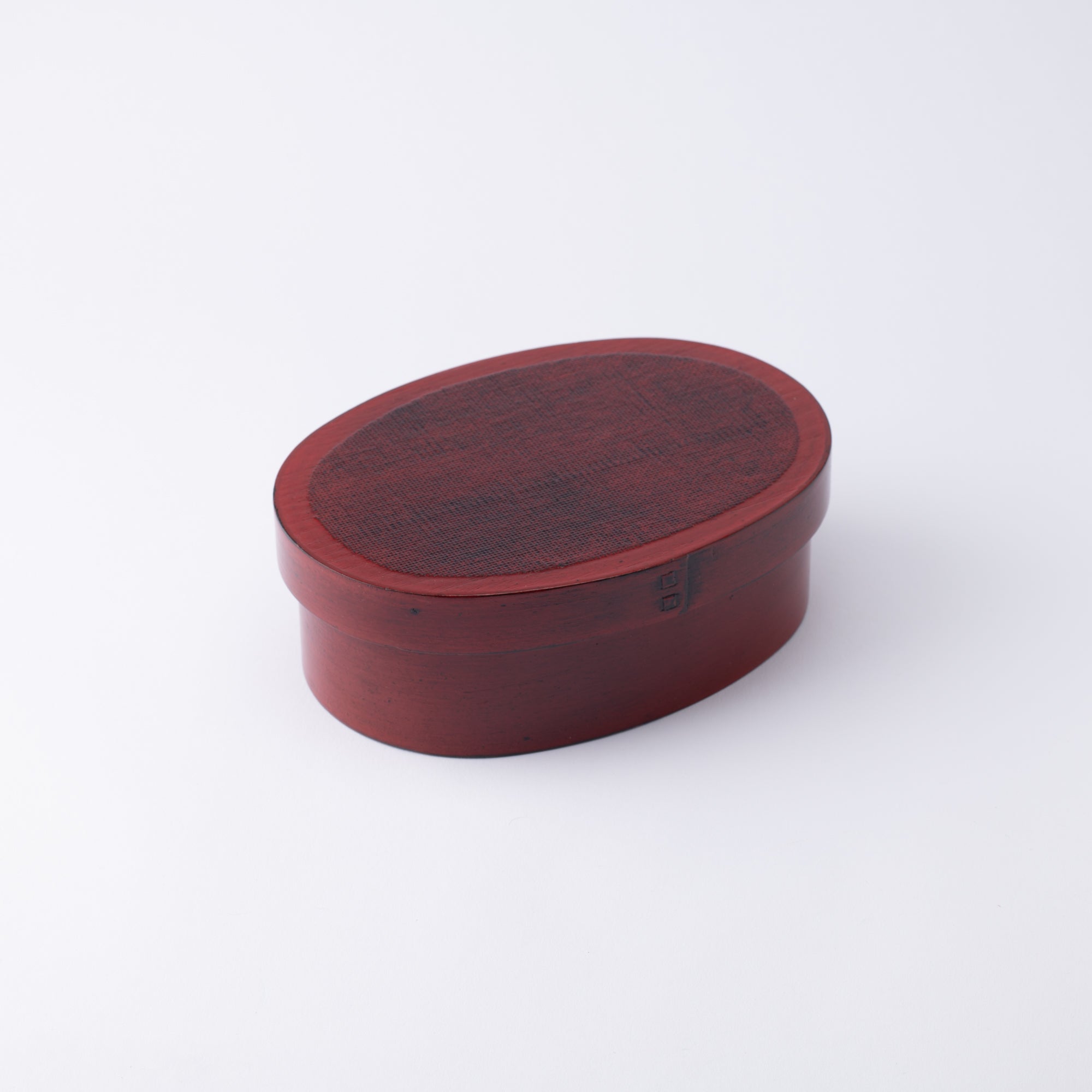 Nunome Yamanaka Lacquerware Oval Bento Box - MUSUBI KILN - Quality Japanese Tableware and Gift