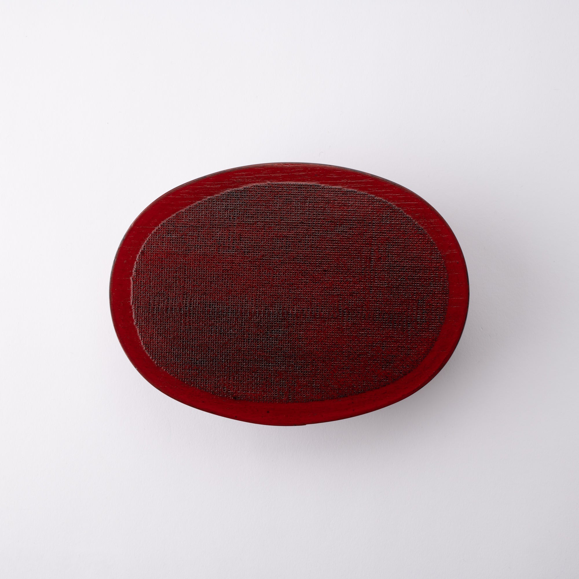 Nunome Yamanaka Lacquerware Oval Bento Box - MUSUBI KILN - Quality Japanese Tableware and Gift