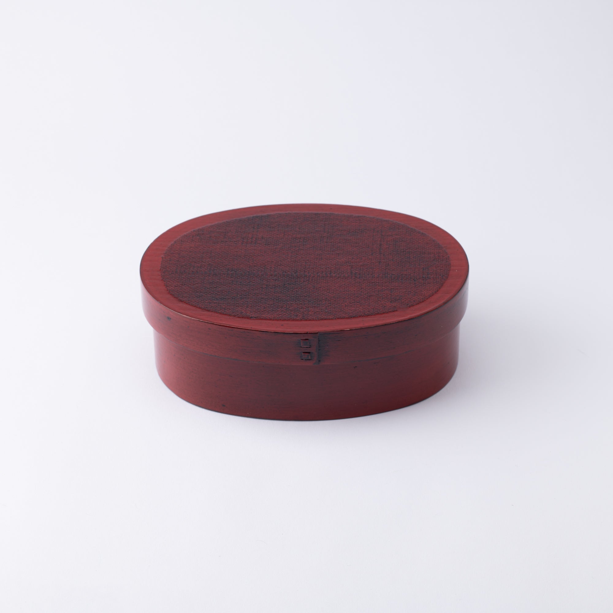 Nunome Yamanaka Lacquerware Oval Bento Box - MUSUBI KILN - Quality Japanese Tableware and Gift