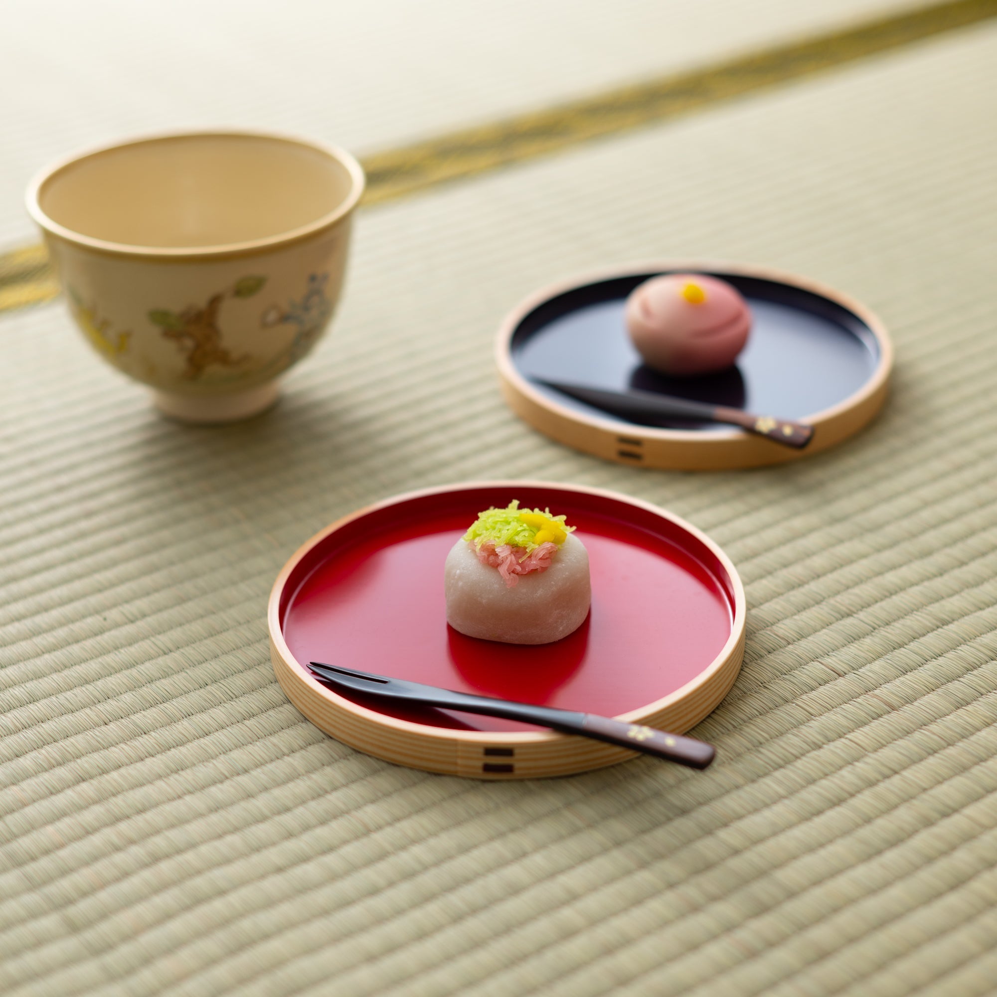 Odate Kougeisha Magewappa Round Side Plate - MUSUBI KILN - Quality Japanese Tableware and Gift