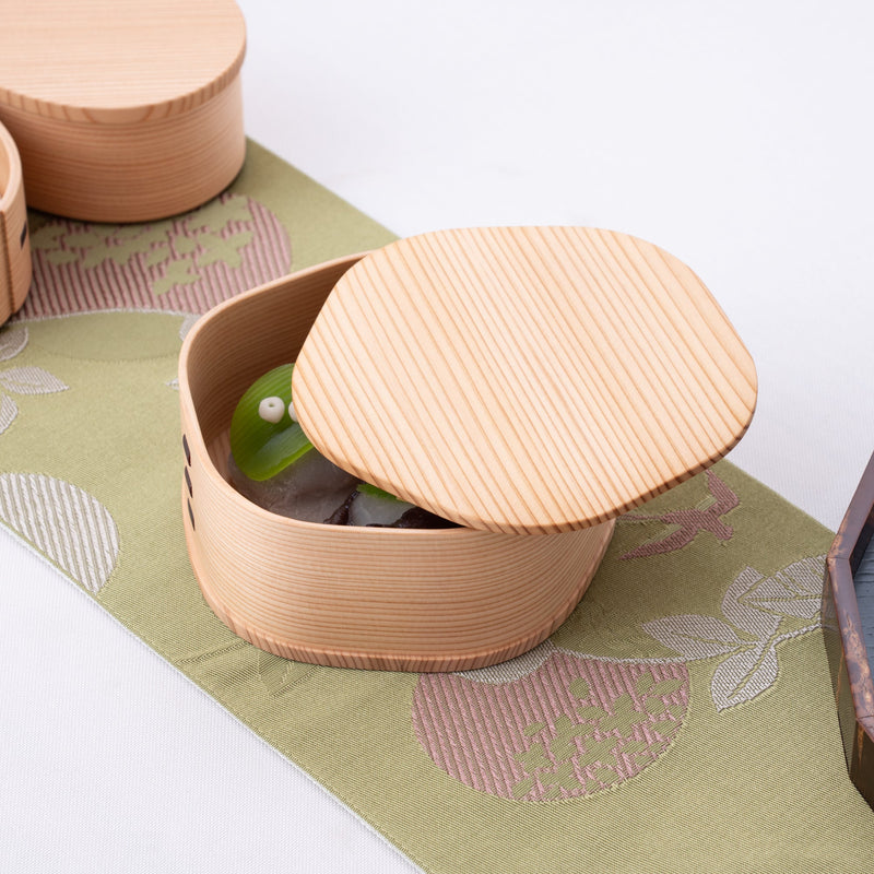 Odate Kougeisha Plum Blossom Magewappa Bento Box - MUSUBI KILN - Quality Japanese Tableware and Gift