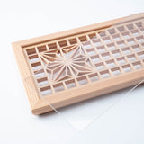 Ominato Bunkichi Hemp Leaf Wazen Kumiko Tray S - MUSUBI KILN - Quality Japanese Tableware and Gift