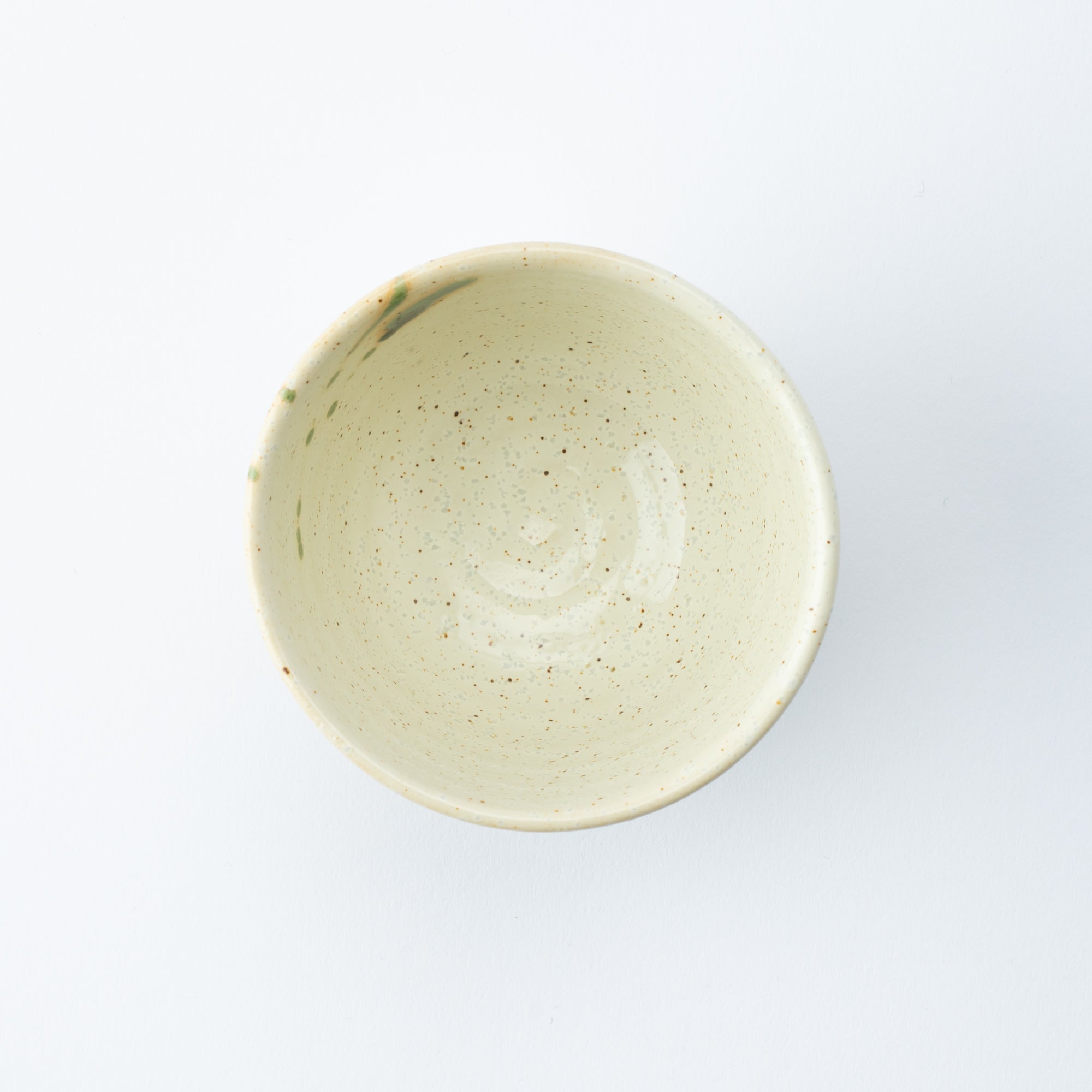 Oribe Green Mino Ware Japanese Teacup - MUSUBI KILN - Quality Japanese Tableware and Gift