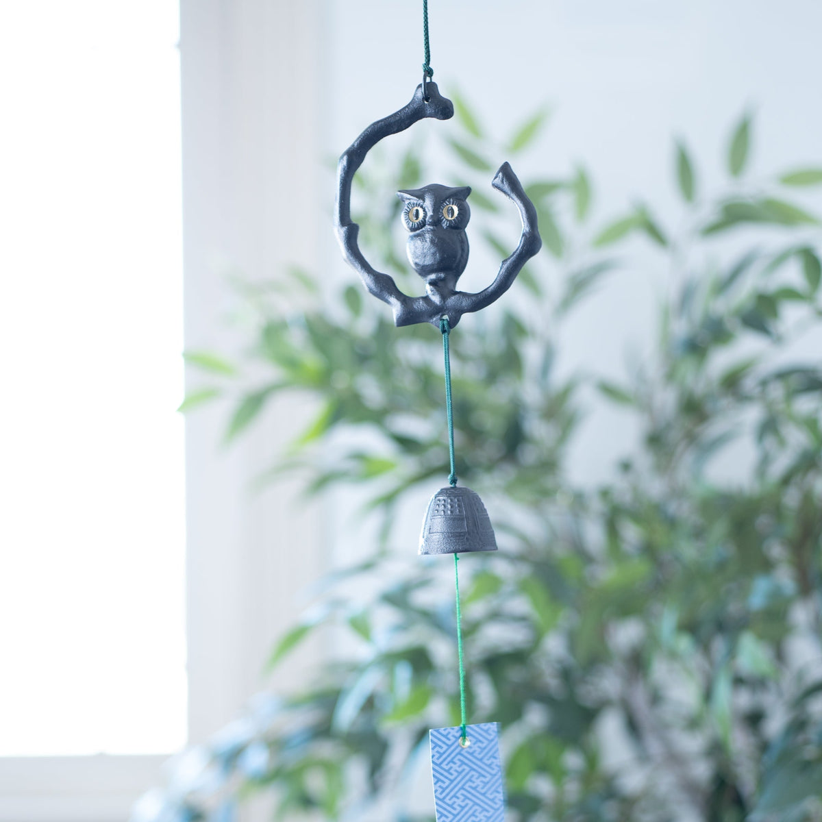Owl Shaped Wind Chime