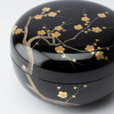 Plum Branch Maki - e Yamanaka Lacquerware Candy Box - MUSUBI KILN - Quality Japanese Tableware and Gift