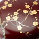 Plum Branch Maki - e Yamanaka Lacquerware Candy Box - MUSUBI KILN - Quality Japanese Tableware and Gift