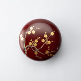 Plum Branch Maki - e Yamanaka Lacquerware Candy Box - MUSUBI KILN - Quality Japanese Tableware and Gift