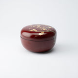 Plum Branch Maki - e Yamanaka Lacquerware Candy Box - MUSUBI KILN - Quality Japanese Tableware and Gift