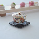 Hanazume Kutani Japanese Teapot Set - 5 Cups