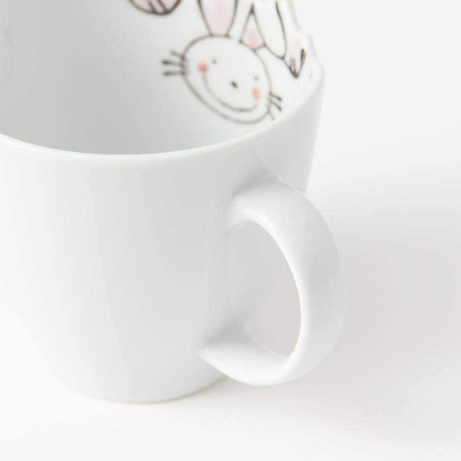 Rabbit Hasami Wave Mug - MUSUBI KILN - Quality Japanese Tableware and Gift