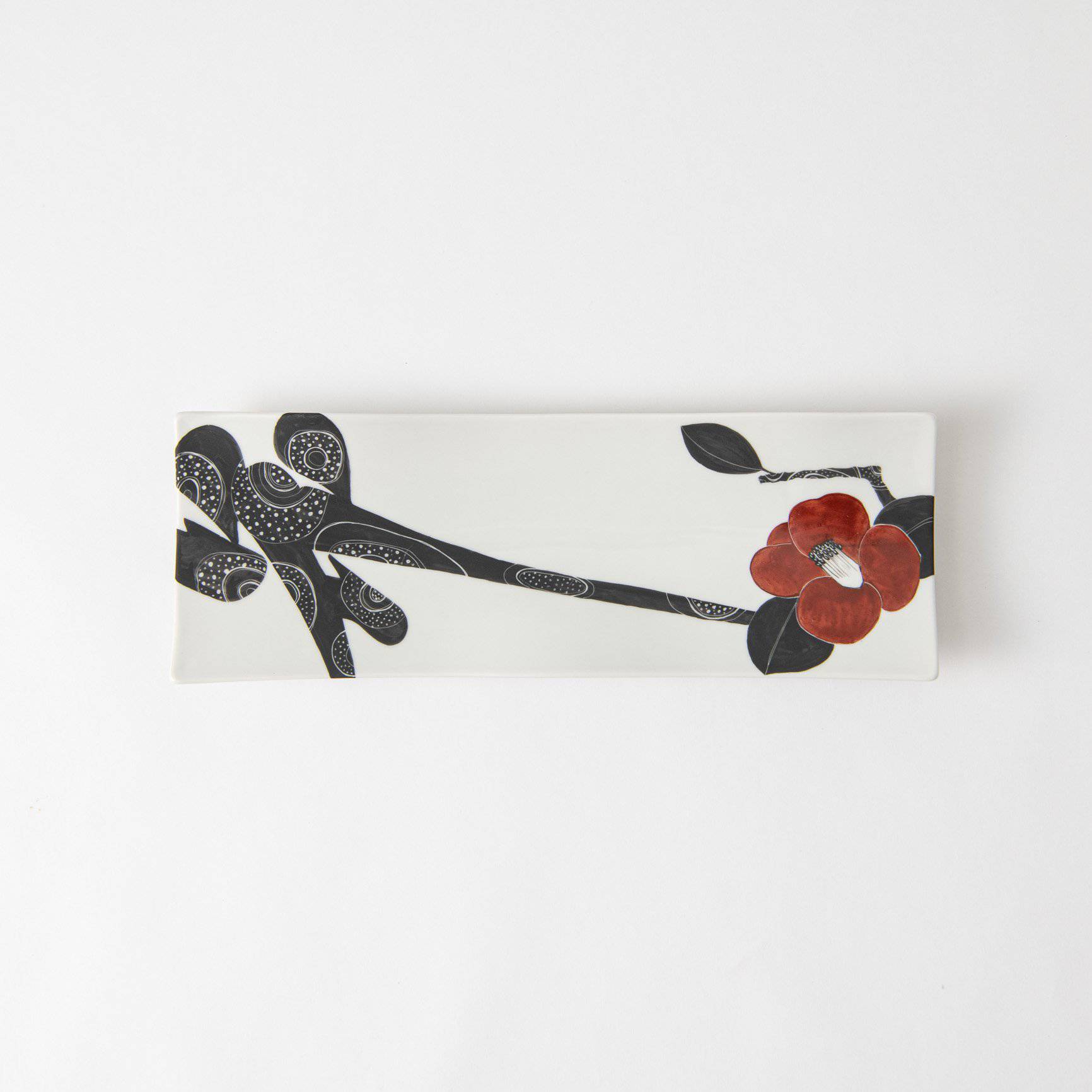 Camellia Rectangle Platter