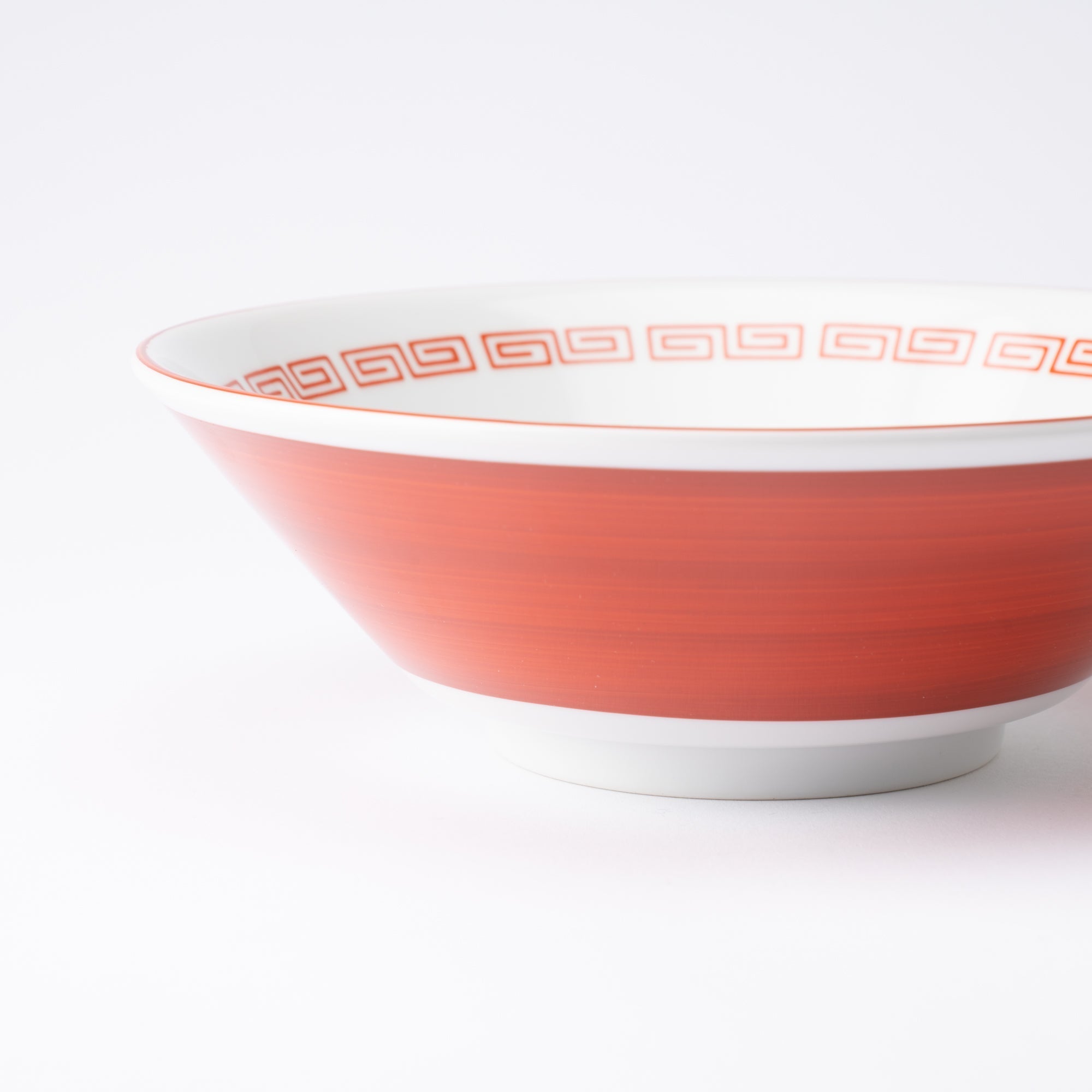 Red Phoenix Mino Ware Ramen Bowl M - MUSUBI KILN - Quality Japanese Tableware and Gift