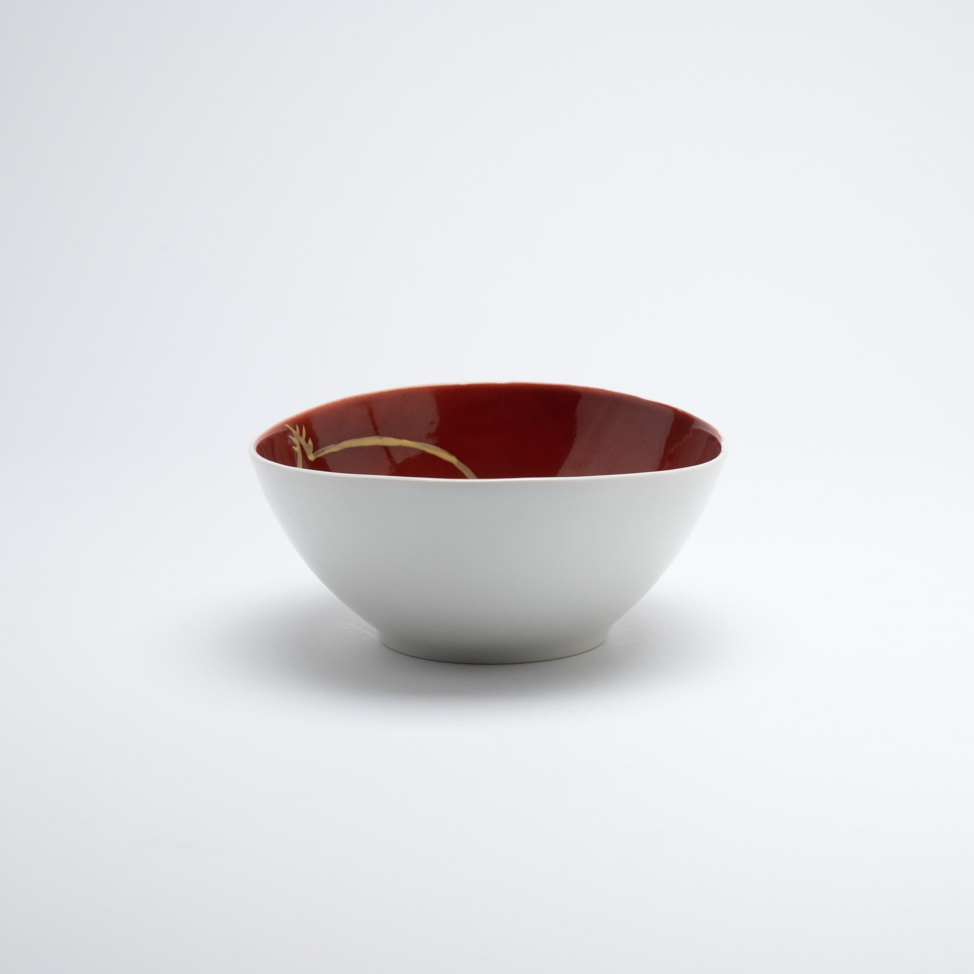 Red Turnip Kutani Bowl - MUSUBI KILN - Quality Japanese Tableware and Gift