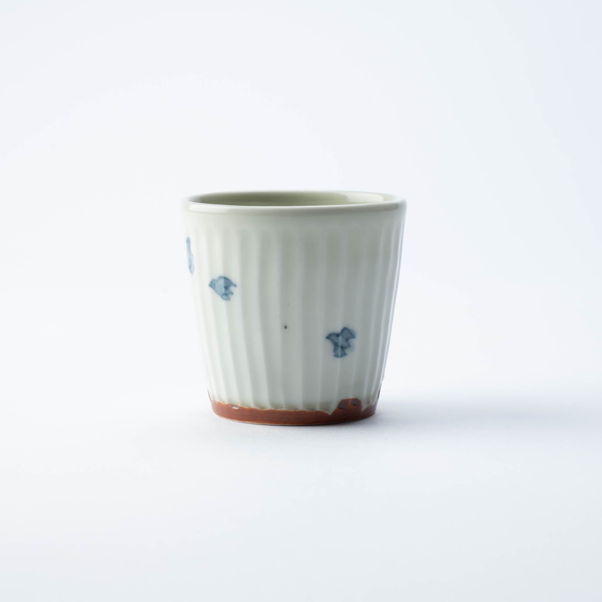 Ri Sanpei Chidori Arita Guinomi Sake Cup - MUSUBI KILN - Quality Japanese Tableware and Gift