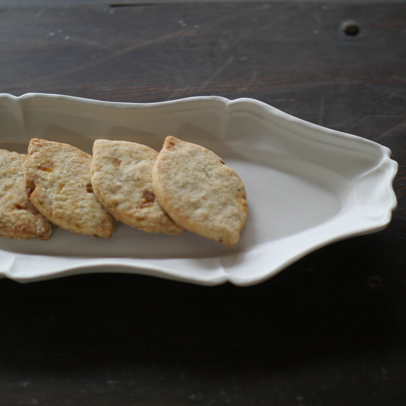 RINKA Usuki Oval Long Plate - MUSUBI KILN - Quality Japanese Tableware and Gift