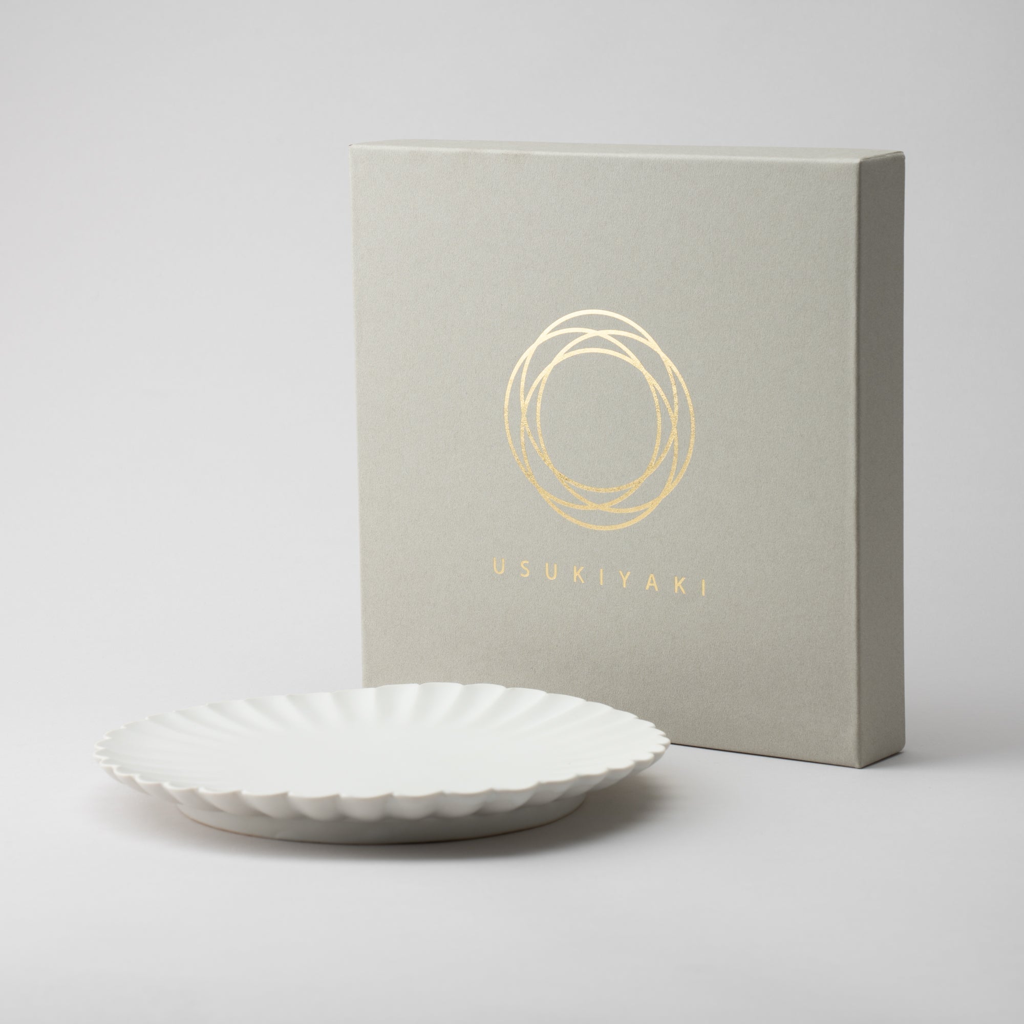 RINKA Usuki Round Plate - MUSUBI KILN - Quality Japanese Tableware and Gift