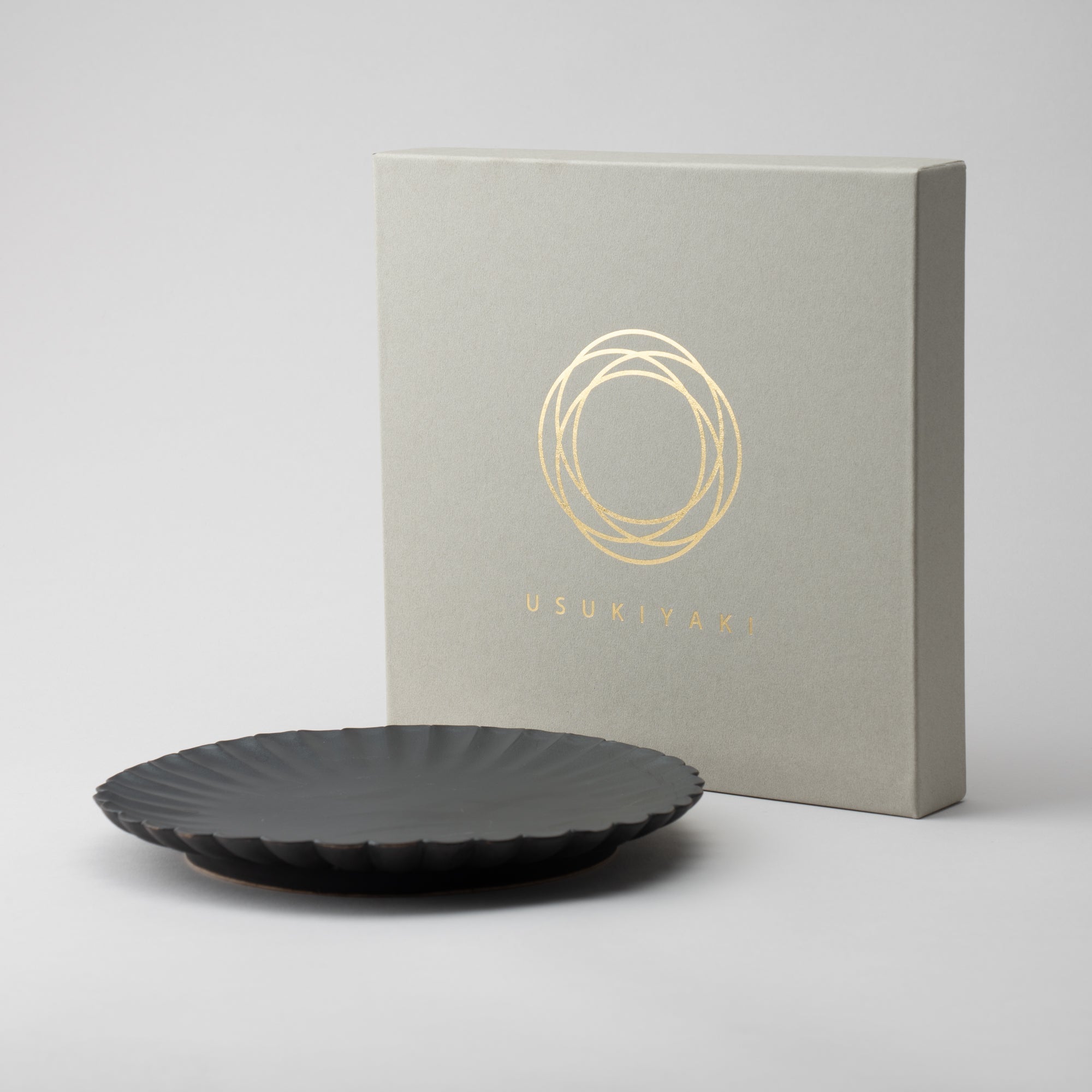 RINKA Usuki Round Plate - MUSUBI KILN - Quality Japanese Tableware and Gift