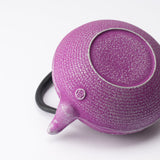 Roji Associates Purple Chrysanthemum Nambu Ironware Cast Iron Teapot - MUSUBI KILN - Quality Japanese Tableware and Gift