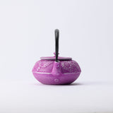 Roji Associates Purple Chrysanthemum Nambu Ironware Cast Iron Teapot - MUSUBI KILN - Quality Japanese Tableware and Gift