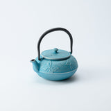 Roji Associates Sky Blue Butterfly Nambu Ironware Cast Iron Teapot - MUSUBI KILN - Quality Japanese Tableware and Gift