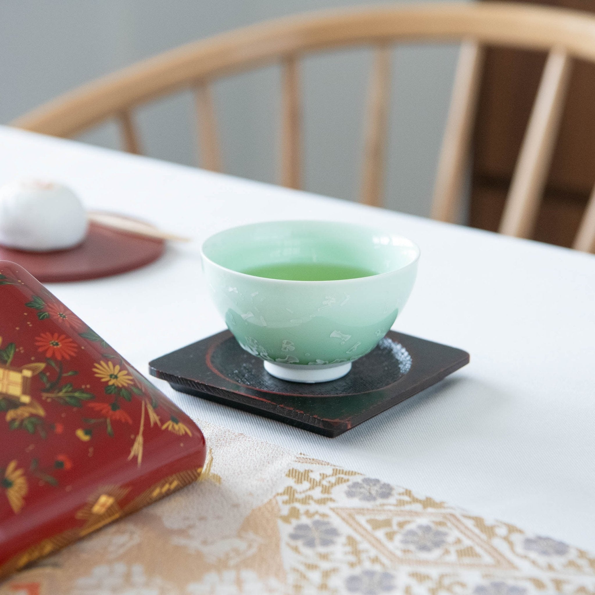 Round - cornered Yamanaka Lacquerware Coaster - MUSUBI KILN - Quality Japanese Tableware and Gift