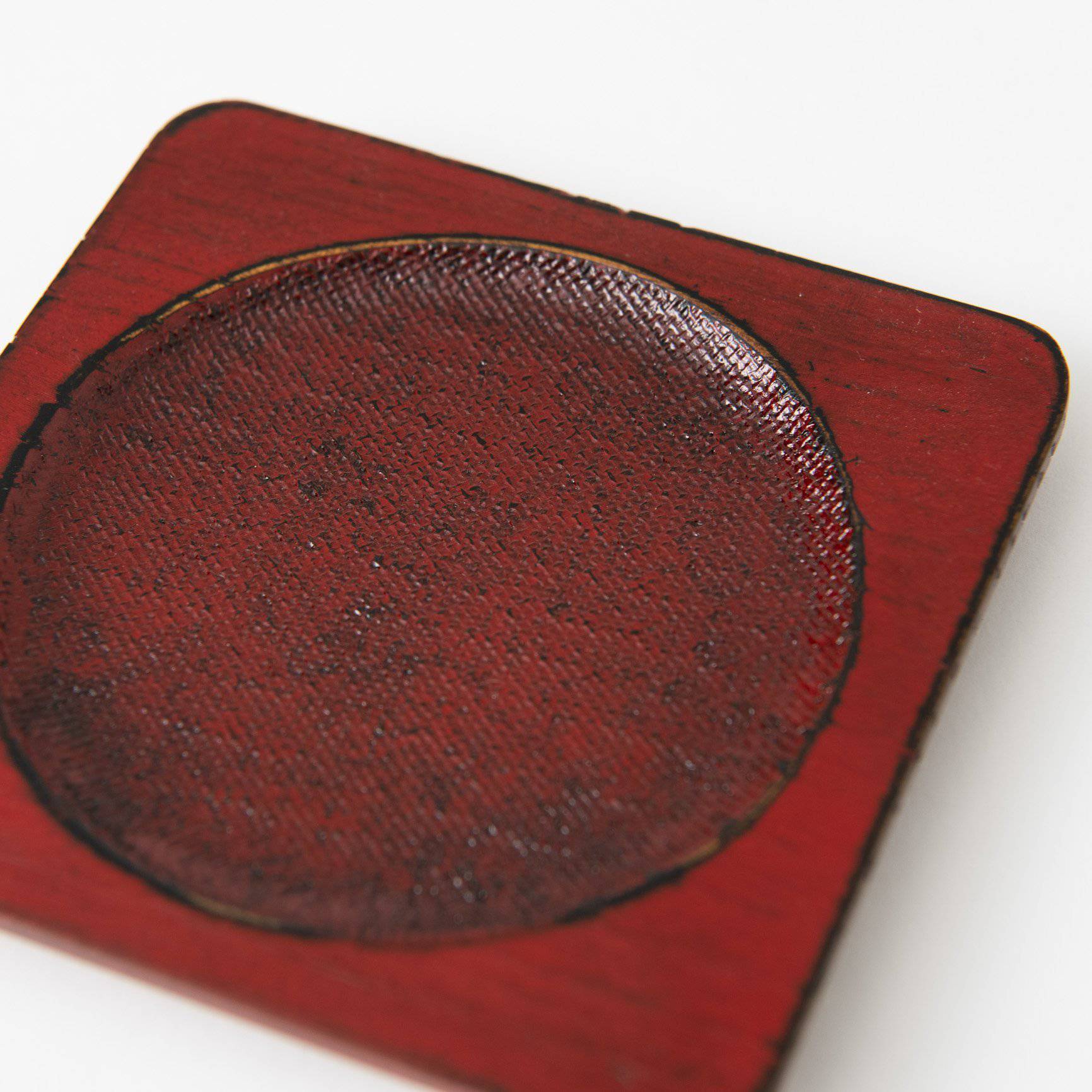 Round - cornered Yamanaka Lacquerware Coaster - MUSUBI KILN - Quality Japanese Tableware and Gift