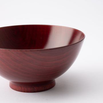 Sakura Wood Japanese Rice Bowl