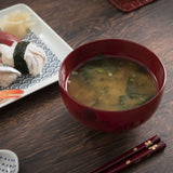 SAKURA Yamanaka Lacquerware Miso Soup Bowl - MUSUBI KILN - Quality Japanese Tableware and Gift