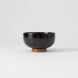 SAKURA Yamanaka Lacquerware Miso Soup Bowl - MUSUBI KILN - Quality Japanese Tableware and Gift