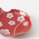 Sea Bream - shaped Hasami Sauce Plate - MUSUBI KILN - Quality Japanese Tableware and Gift