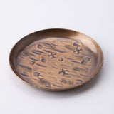 Seigado Golden Brown Coaster - MUSUBI KILN - Quality Japanese Tableware and Gift