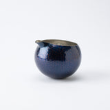 Seigado Indigo Blue Copper Katakuchi Sake Carafe - MUSUBI KILN - Quality Japanese Tableware and Gift