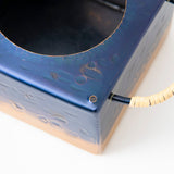 Seigado Indigo Blue Copper Sake Warmer - MUSUBI KILN - Quality Japanese Tableware and Gift