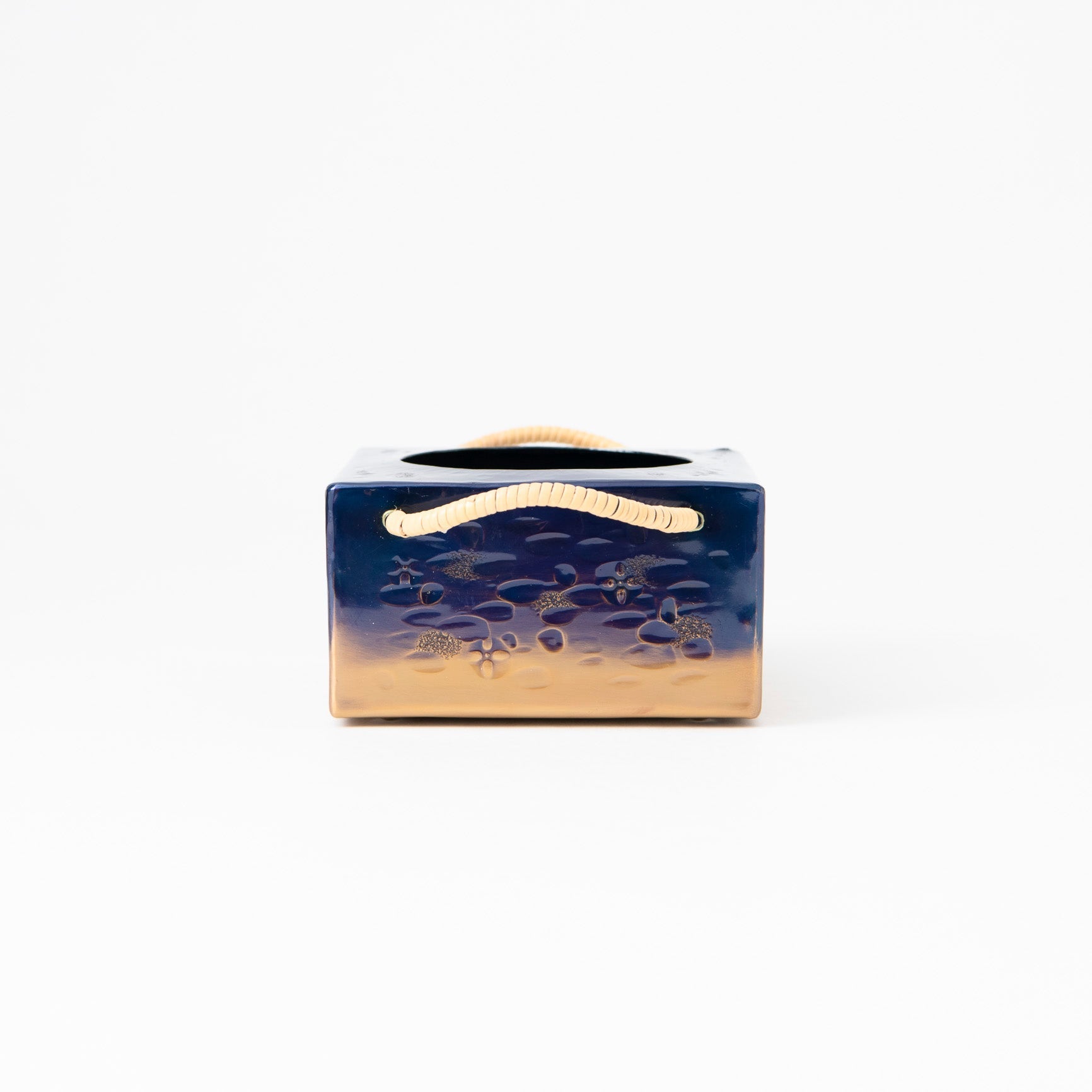 Seigado Indigo Blue Copper Sake Warmer - MUSUBI KILN - Quality Japanese Tableware and Gift