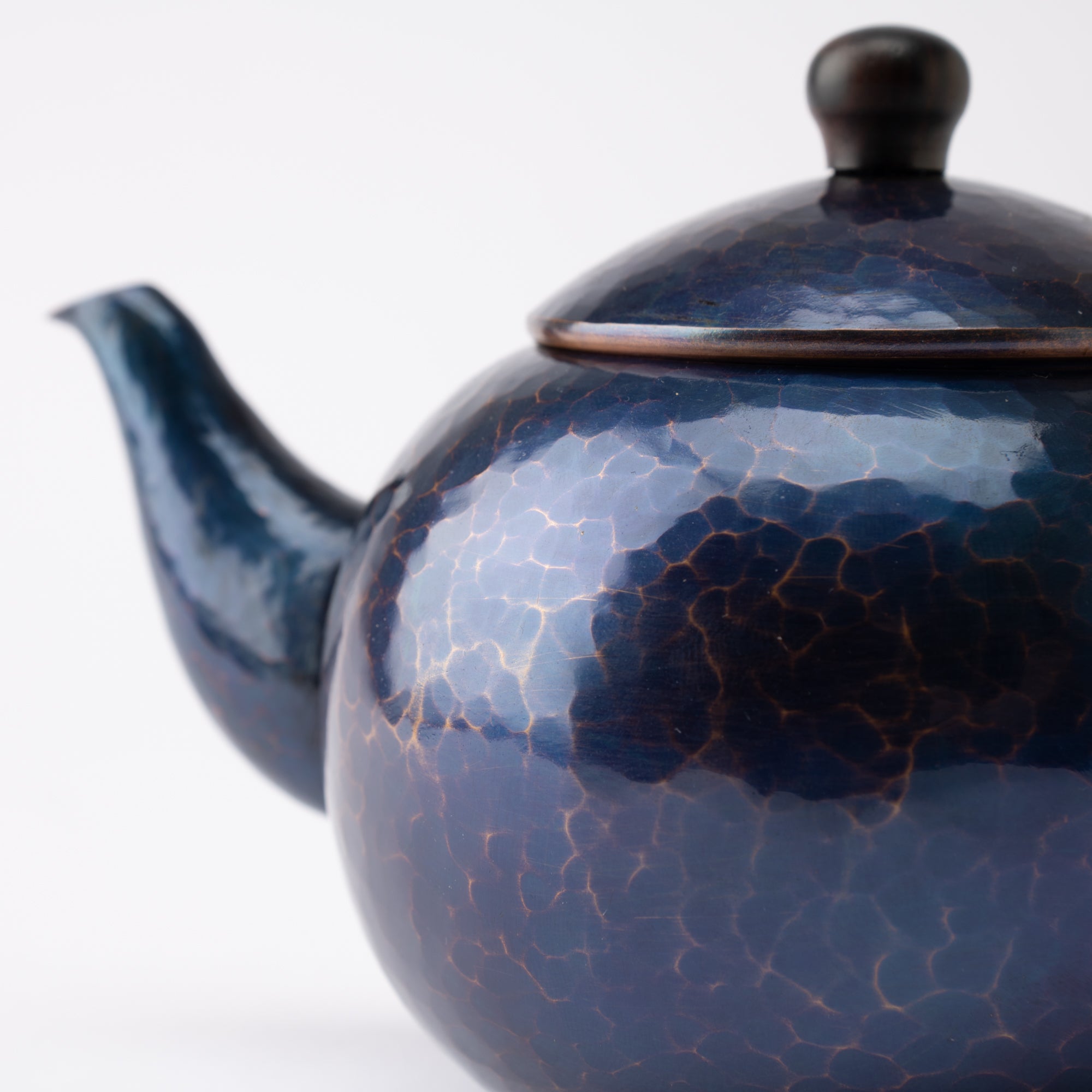 Seigado Indigo Blue Japanese Teapot 12.2oz(360ml) - MUSUBI KILN - Quality Japanese Tableware and Gift