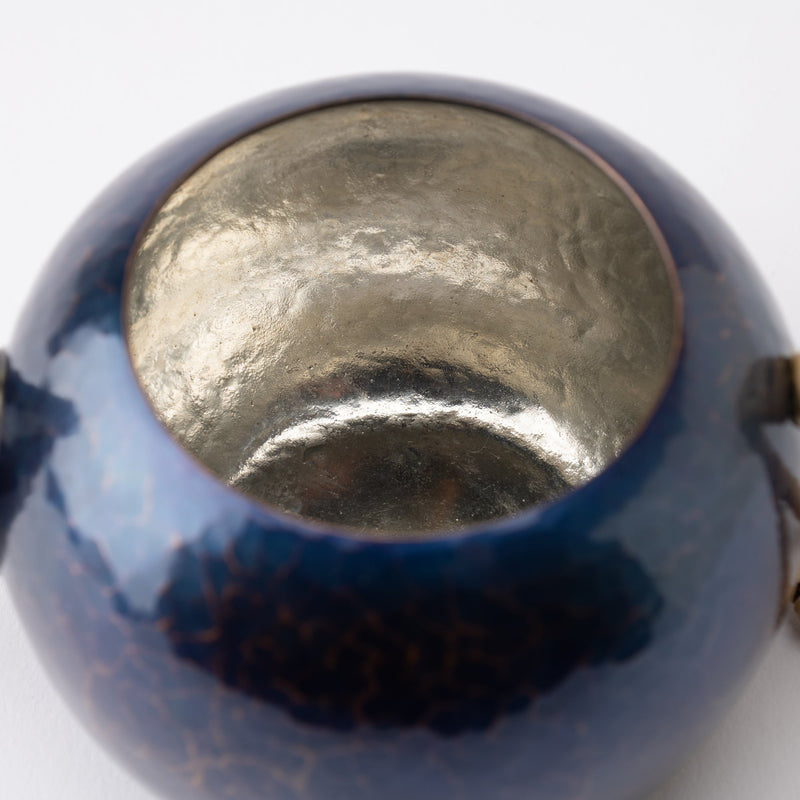 Seigado Indigo Blue Japanese Teapot 12.2oz(360ml) - MUSUBI KILN - Quality Japanese Tableware and Gift