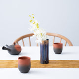 Seigado Purple Gradation Copper Single - Flower Vase - MUSUBI KILN - Quality Japanese Tableware and Gift