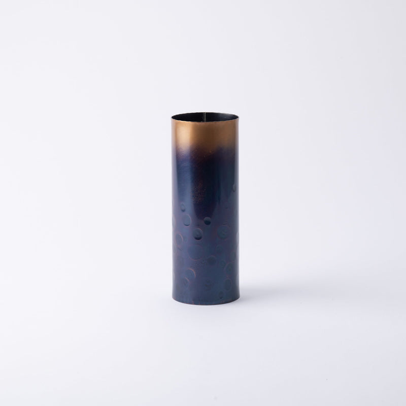 Seigado Purple Gradation Copper Single - Flower Vase - MUSUBI KILN - Quality Japanese Tableware and Gift