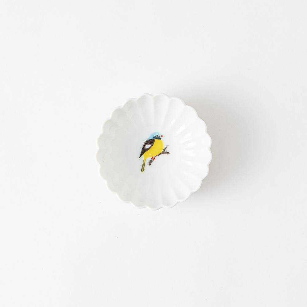 Seikou Kiln Bird Kutani Kobachi Bowl - 10 designs - MUSUBI KILN - Quality Japanese Tableware and Gift