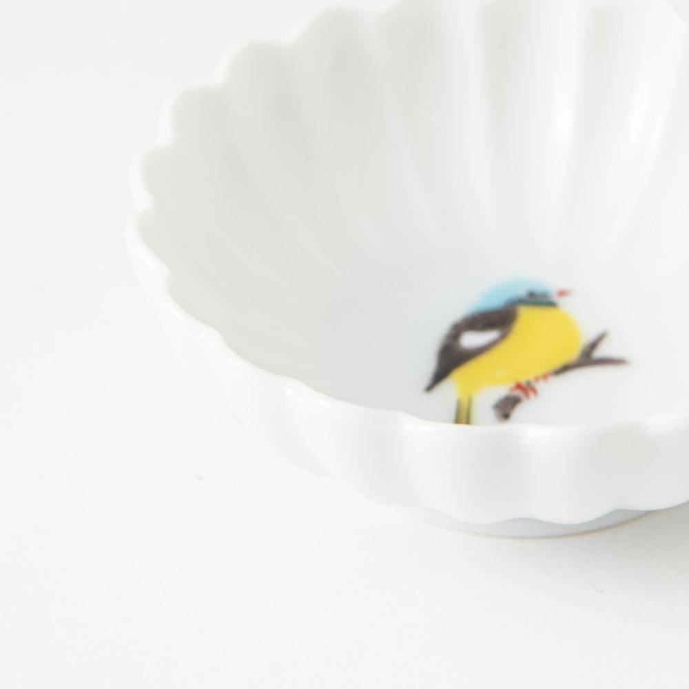 Seikou Kiln Bird Kutani Kobachi Bowl - 10 designs - MUSUBI KILN - Quality Japanese Tableware and Gift