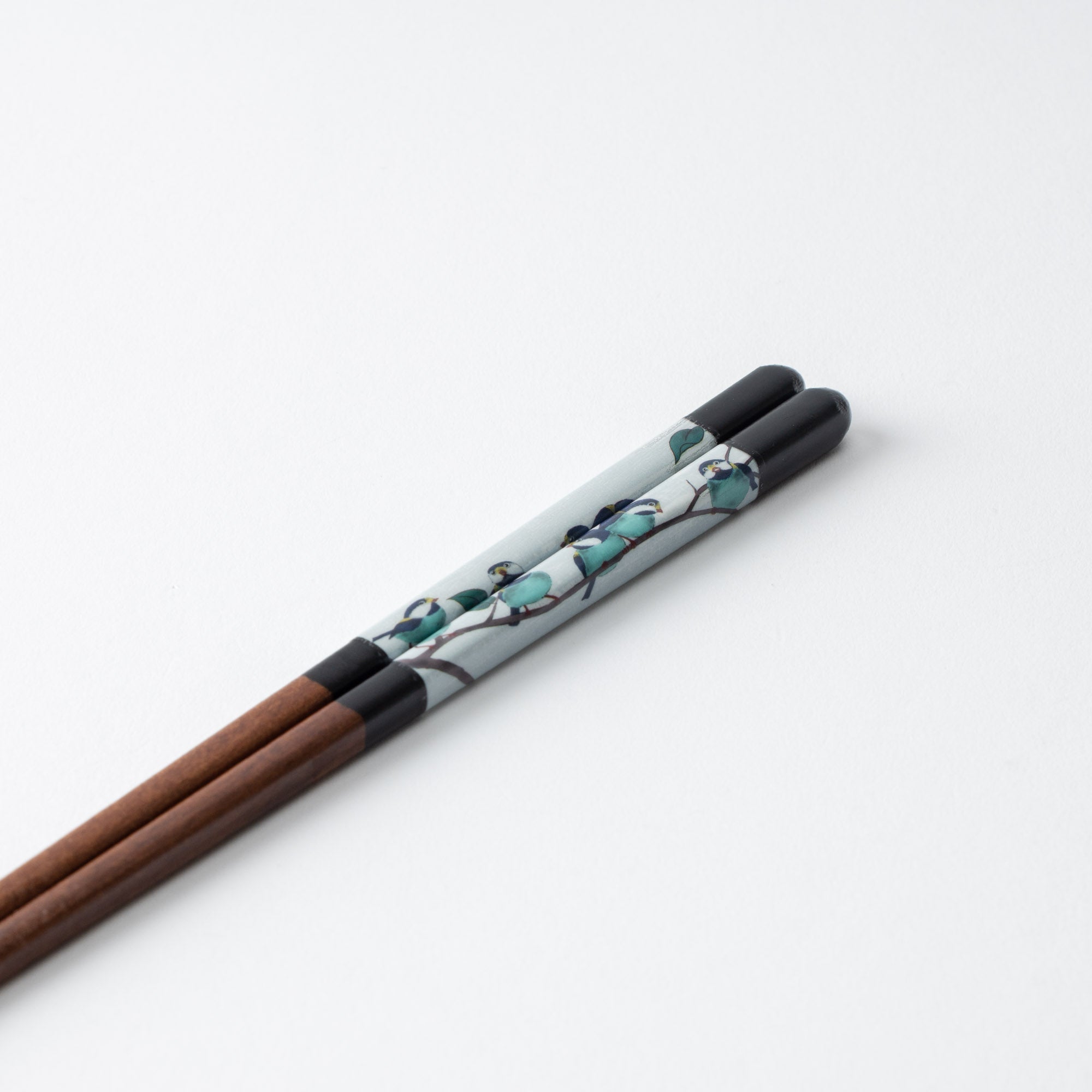 Seikou Kiln Black Kutani Color Reusable Chopsticks 23 cm (9 in) - MUSUBI KILN - Quality Japanese Tableware and Gift