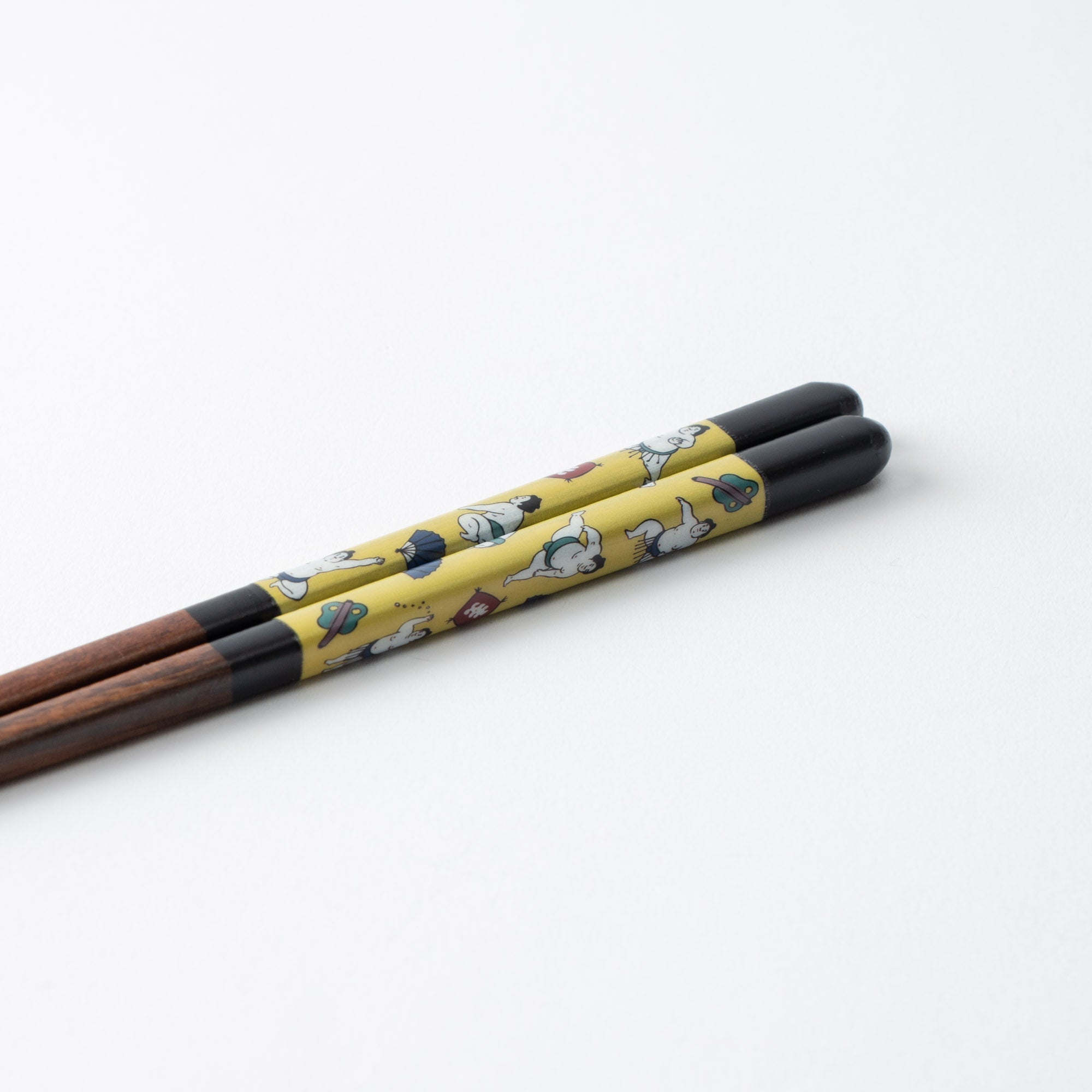 Seikou Kiln Black Kutani Color Reusable Chopsticks 23 cm (9 in) - MUSUBI KILN - Quality Japanese Tableware and Gift