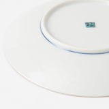 Seikou Kiln Color Tiles Kutani Round Plate - MUSUBI KILN - Quality Japanese Tableware and Gift