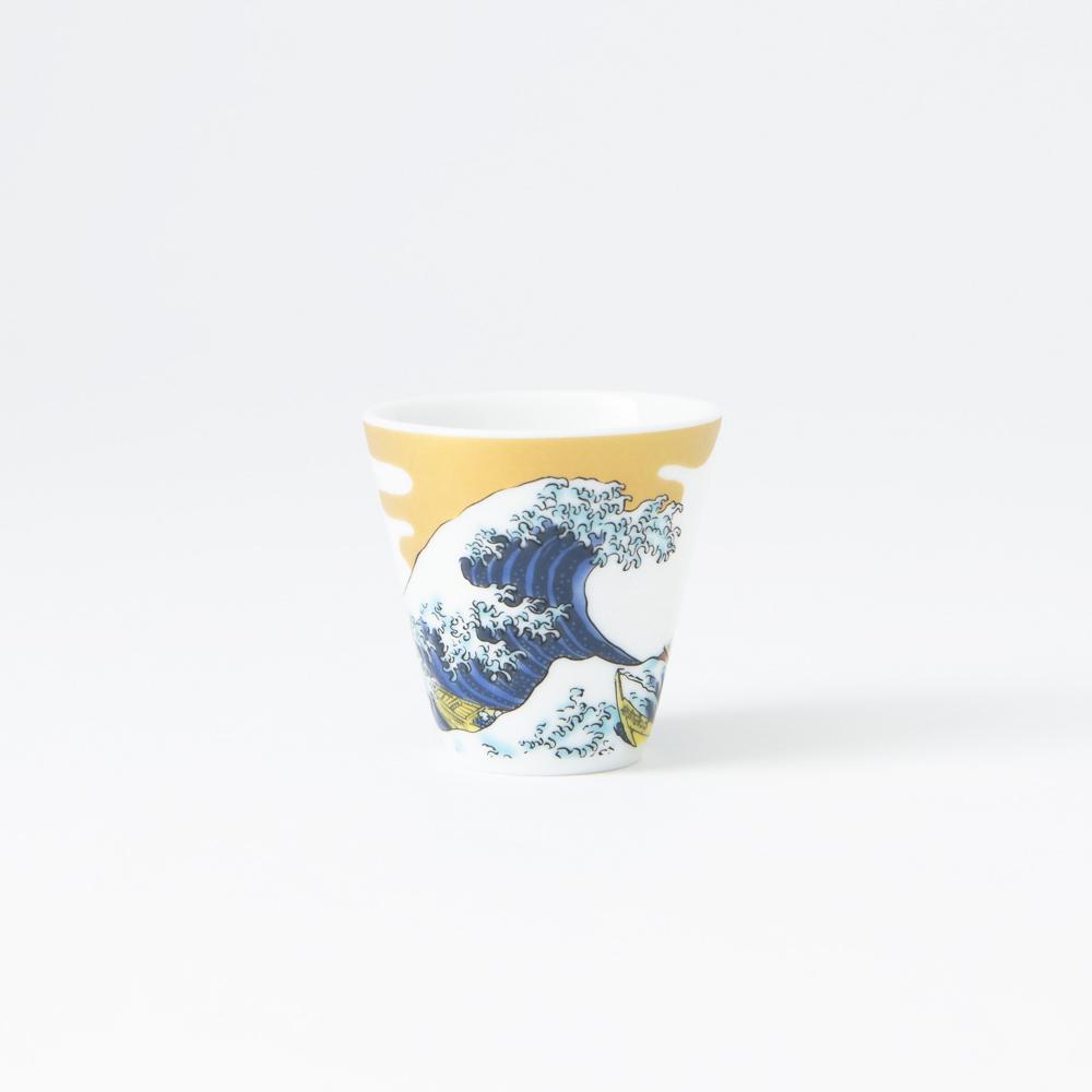 Hokusai Wave Ochoko Sake Cup