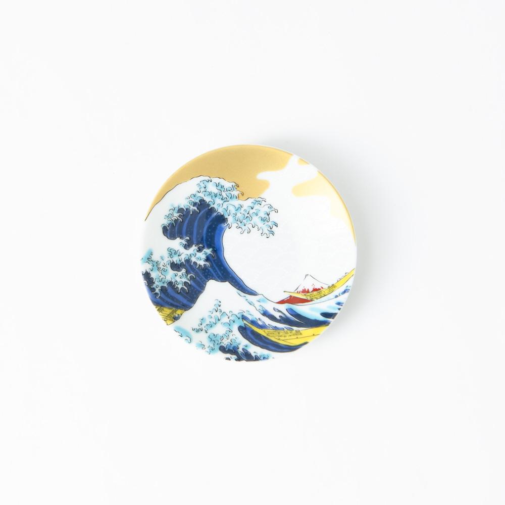 Hokusai Wave Sauce Plate